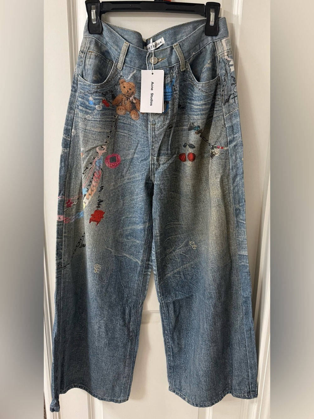 Acne Studios 1981F Baggy Fit Jeans